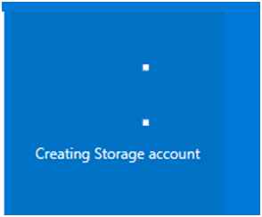 Create storage account